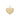 Pendentif Paulette Cœur en Or Jaune Brossé avec Cœur en Diamants Blancs