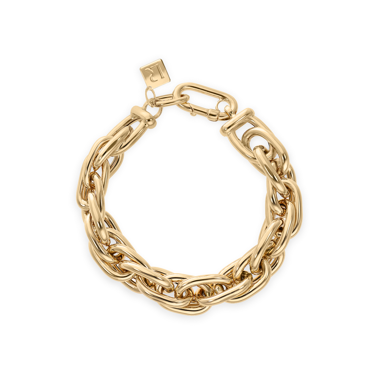 Ephrusi Yellow Gold Small Links Bracelet