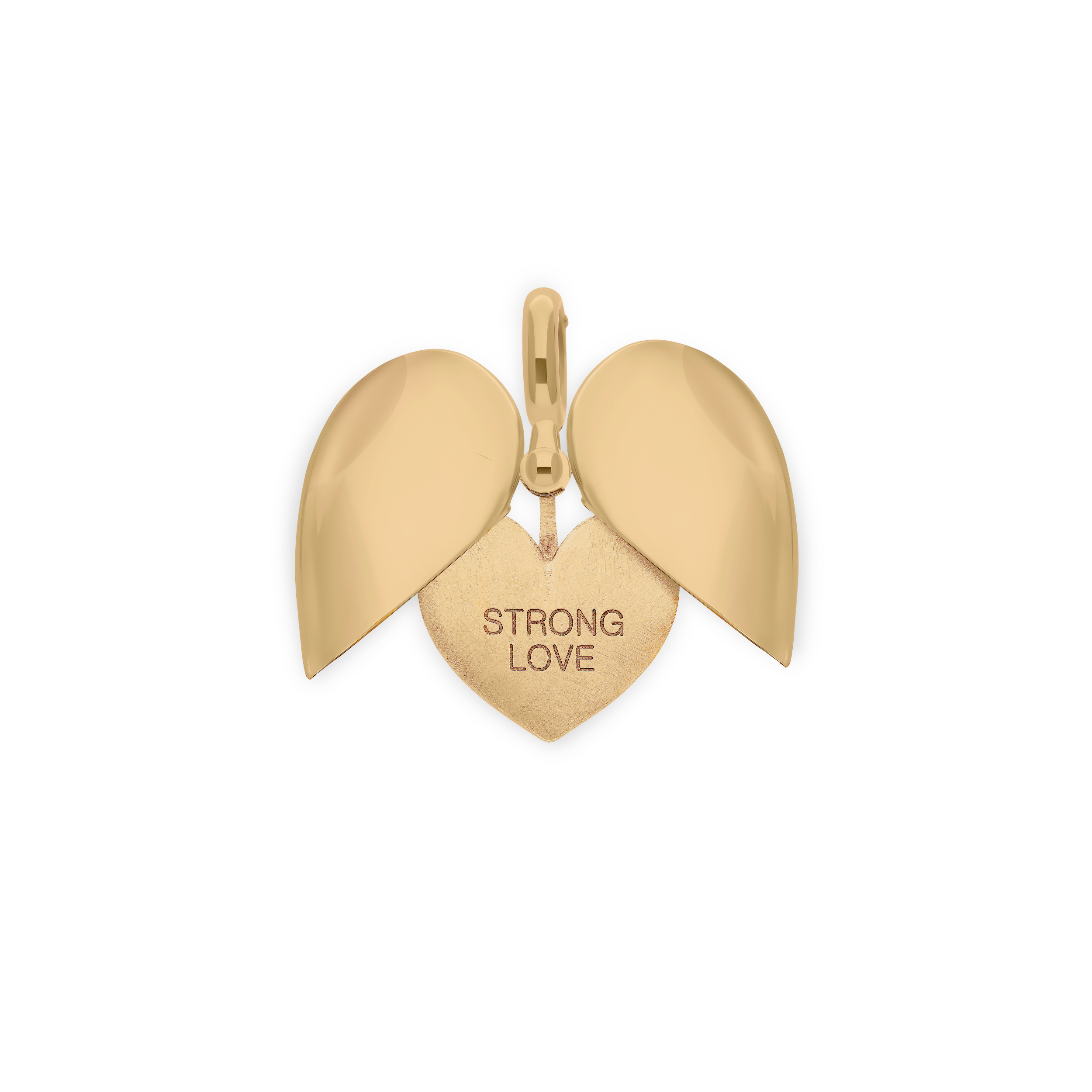 Pendentif Paulette "Open Heart" en Or Jaune