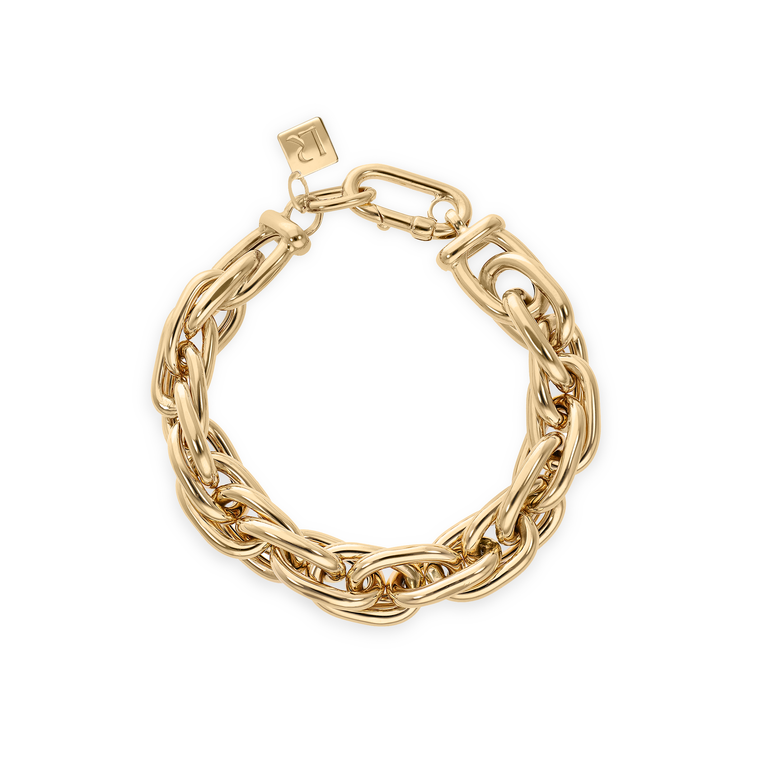 Ephrusi Yellow Gold Small Links Bracelet